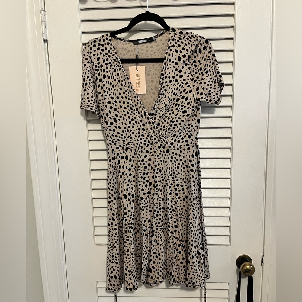 NWT Missguided Wrap Dress